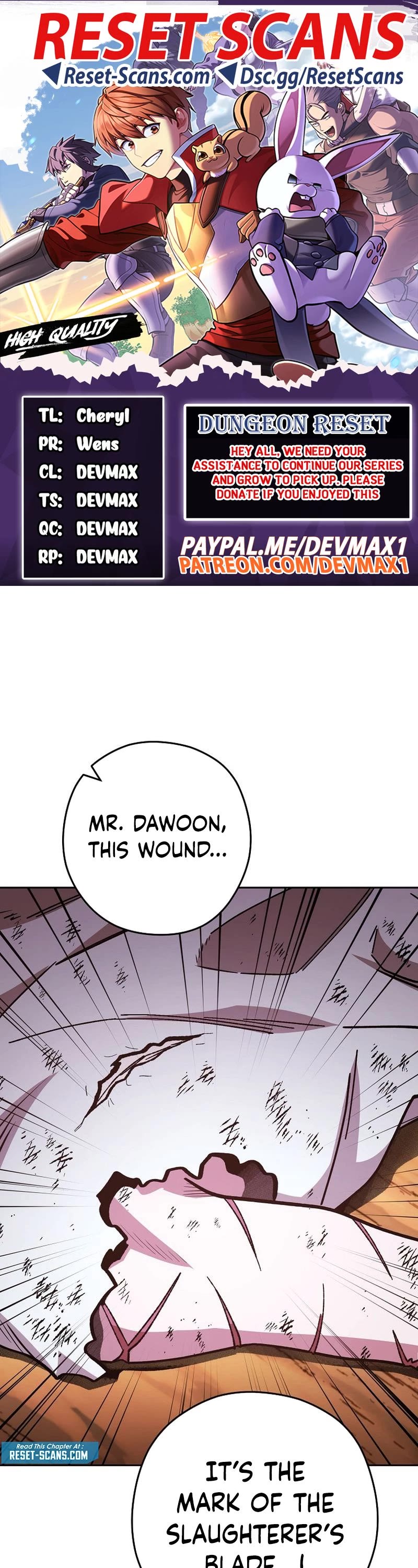 Dungeon Reset Chapter 184 page 1 - Chapter 184