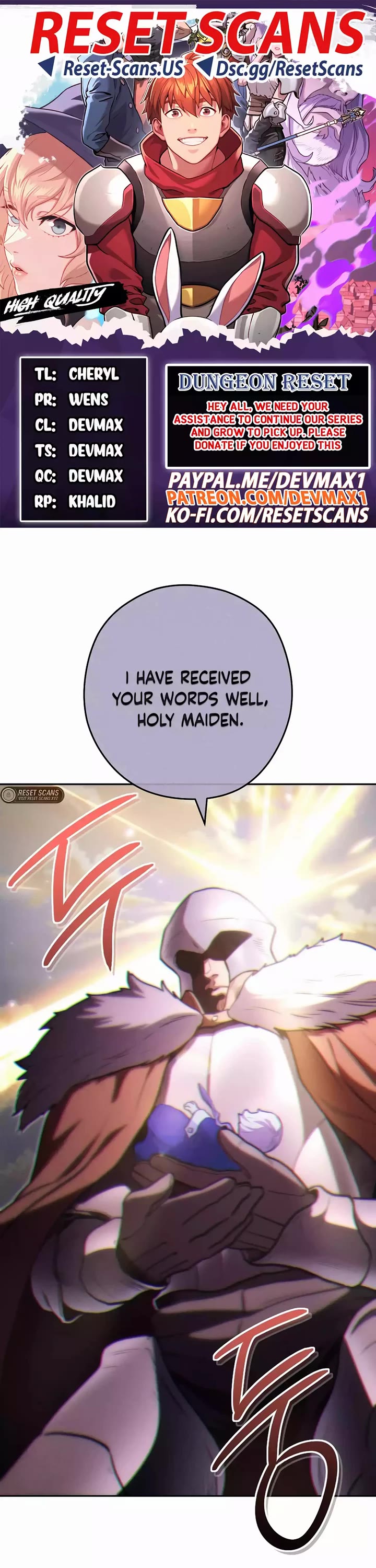 Dungeon Reset Chapter 194 page 1 - Chapter 194: S4 Starting