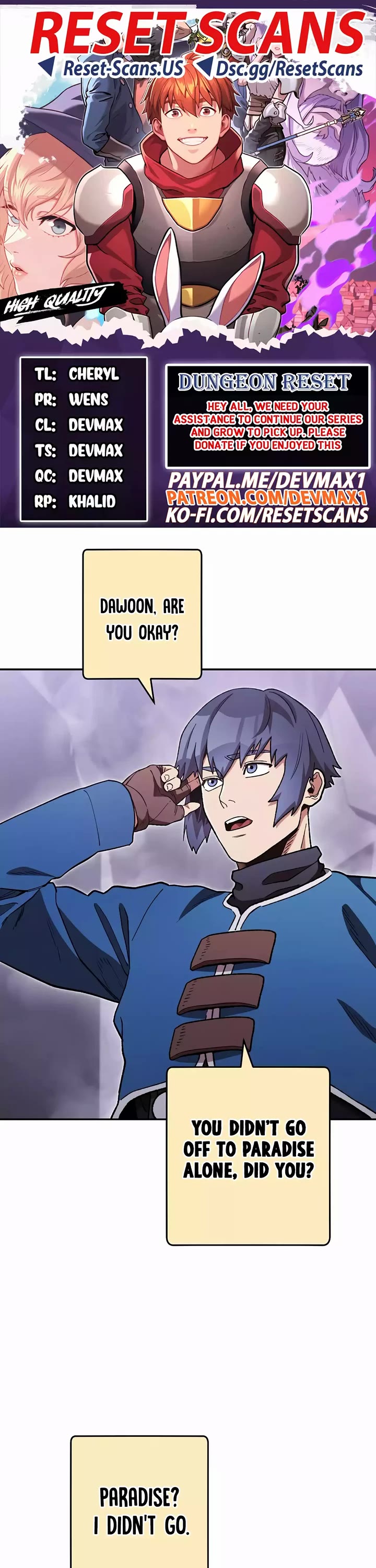 Dungeon Reset Chapter 195 page 1 - Chapter 195