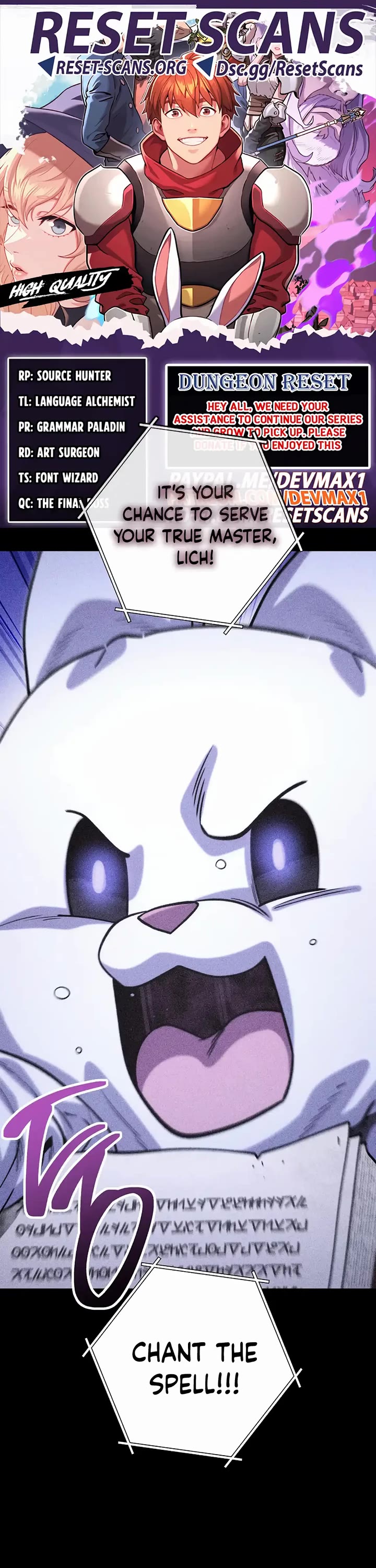 Dungeon Reset Chapter 258 page 1 - Chapter 258