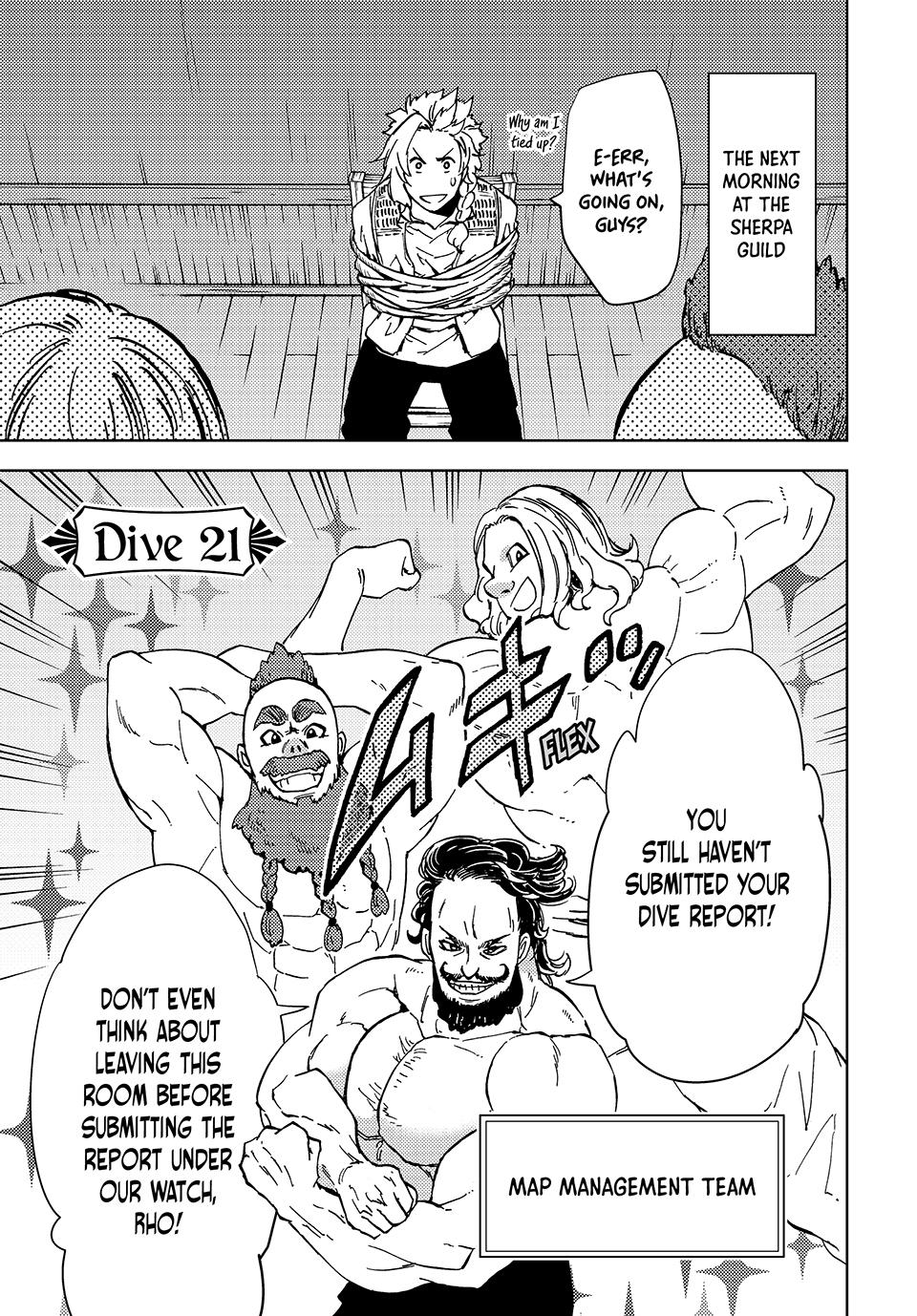 Dungeon Sherpa: Meikyuu Michisaki Annainin Chapter 21 page 1 - Chapter 21