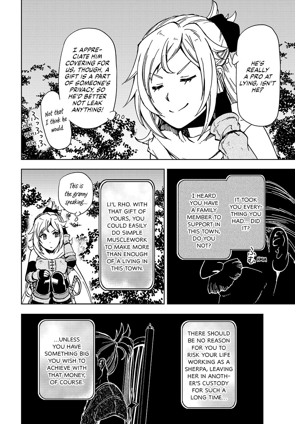 Dungeon Sherpa: Meikyuu Michisaki Annainin Chapter 21 page 12 - Chapter 21