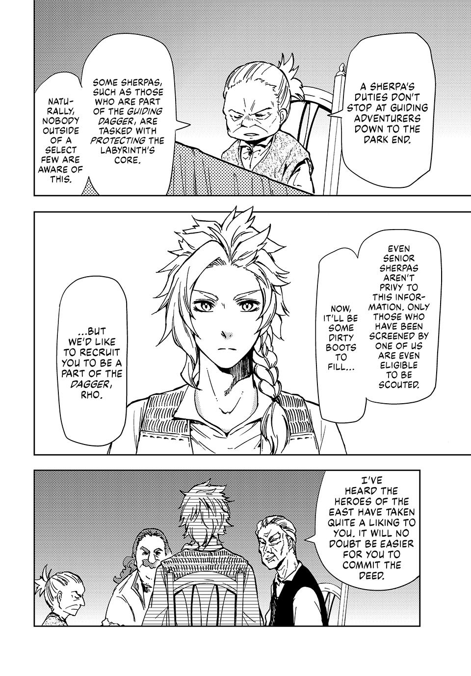 Dungeon Sherpa: Meikyuu Michisaki Annainin Chapter 21 page 22 - Chapter 21