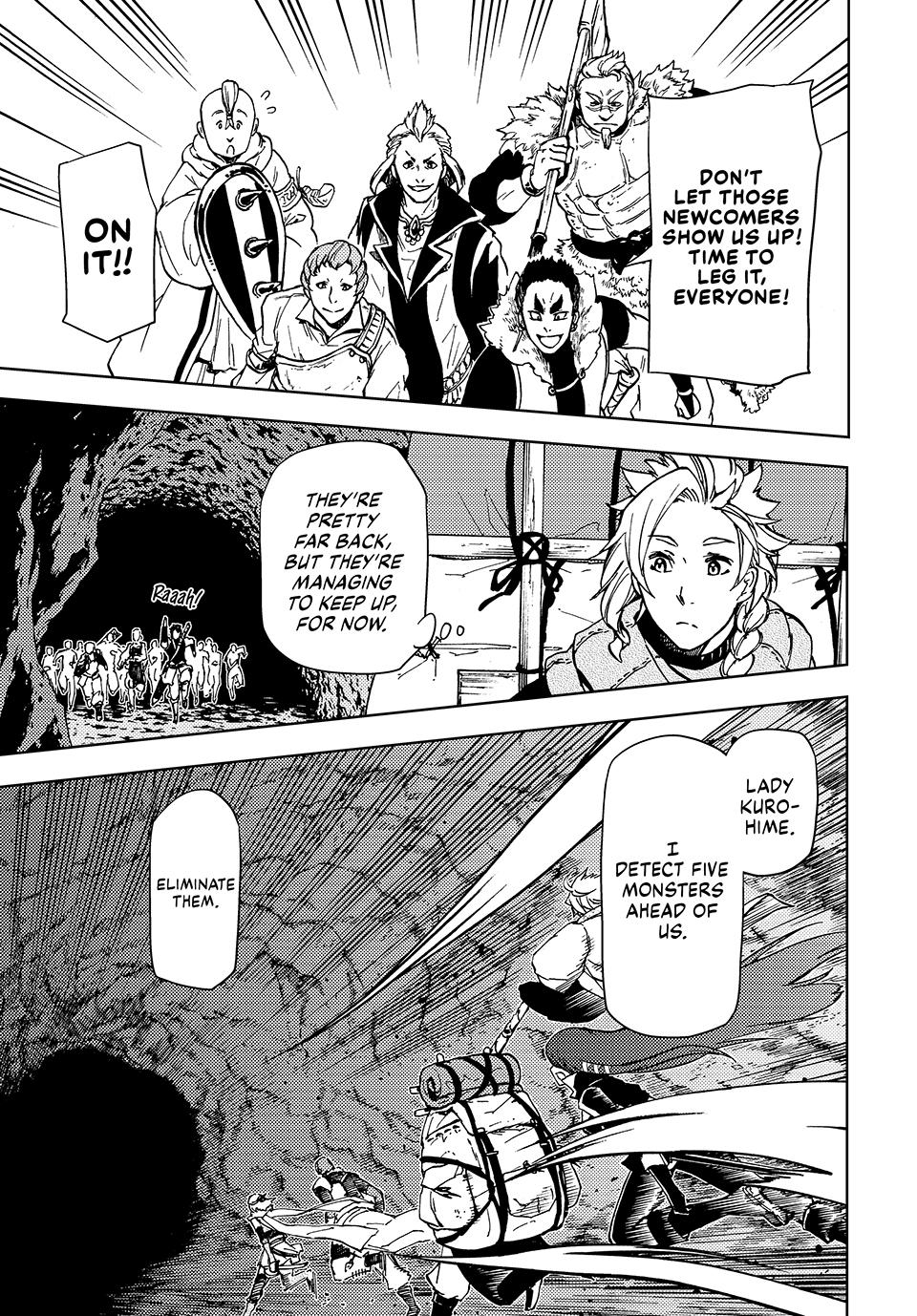 Dungeon Sherpa: Meikyuu Michisaki Annainin Chapter 22 page 21 - Chapter 22