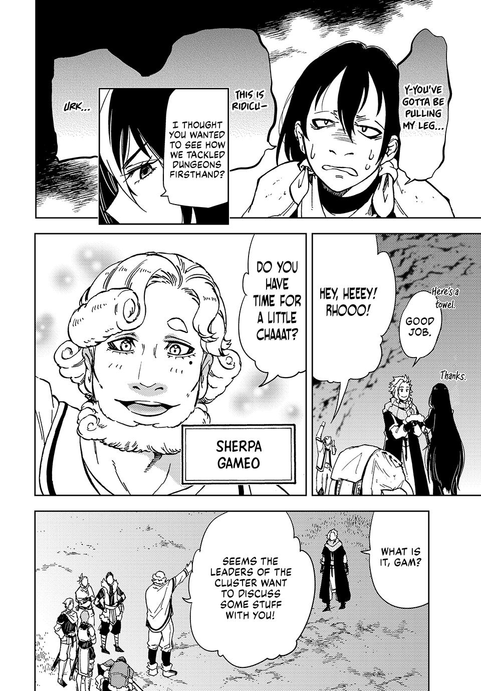 Dungeon Sherpa: Meikyuu Michisaki Annainin Chapter 22 page 28 - Chapter 22