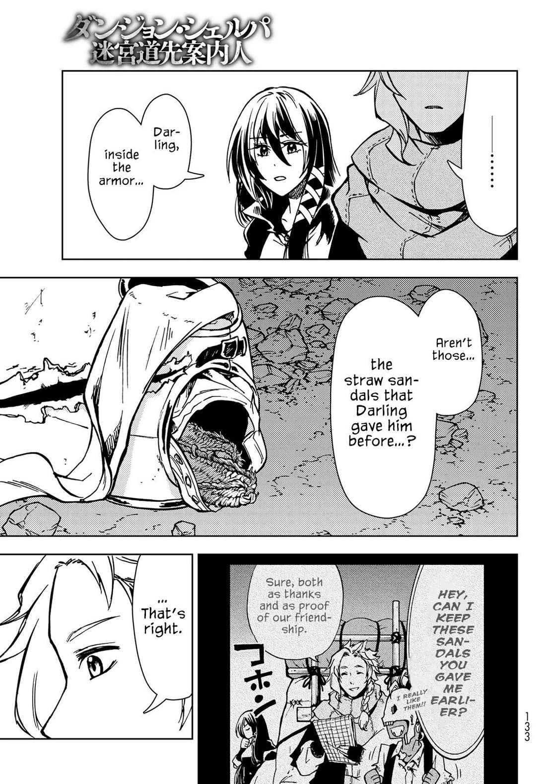 Dungeon Sherpa: Meikyuu Michisaki Annainin Chapter 26 page 22 - Chapter 26: Dive 26