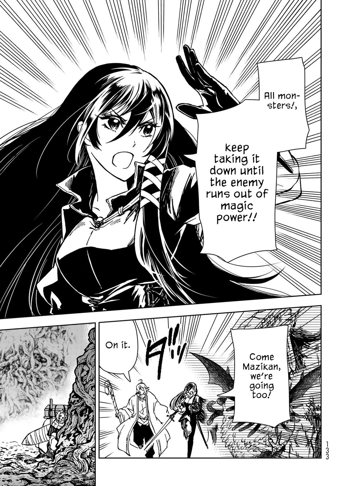 Dungeon Sherpa: Meikyuu Michisaki Annainin Chapter 27 page 34 - Chapter 27: Dive 27