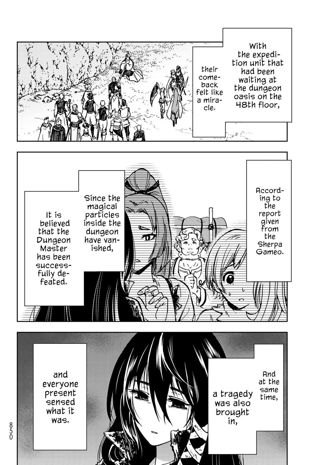 Dungeon Sherpa: Meikyuu Michisaki Annainin Chapter 29 page 35 - Chapter 29: Dive 29