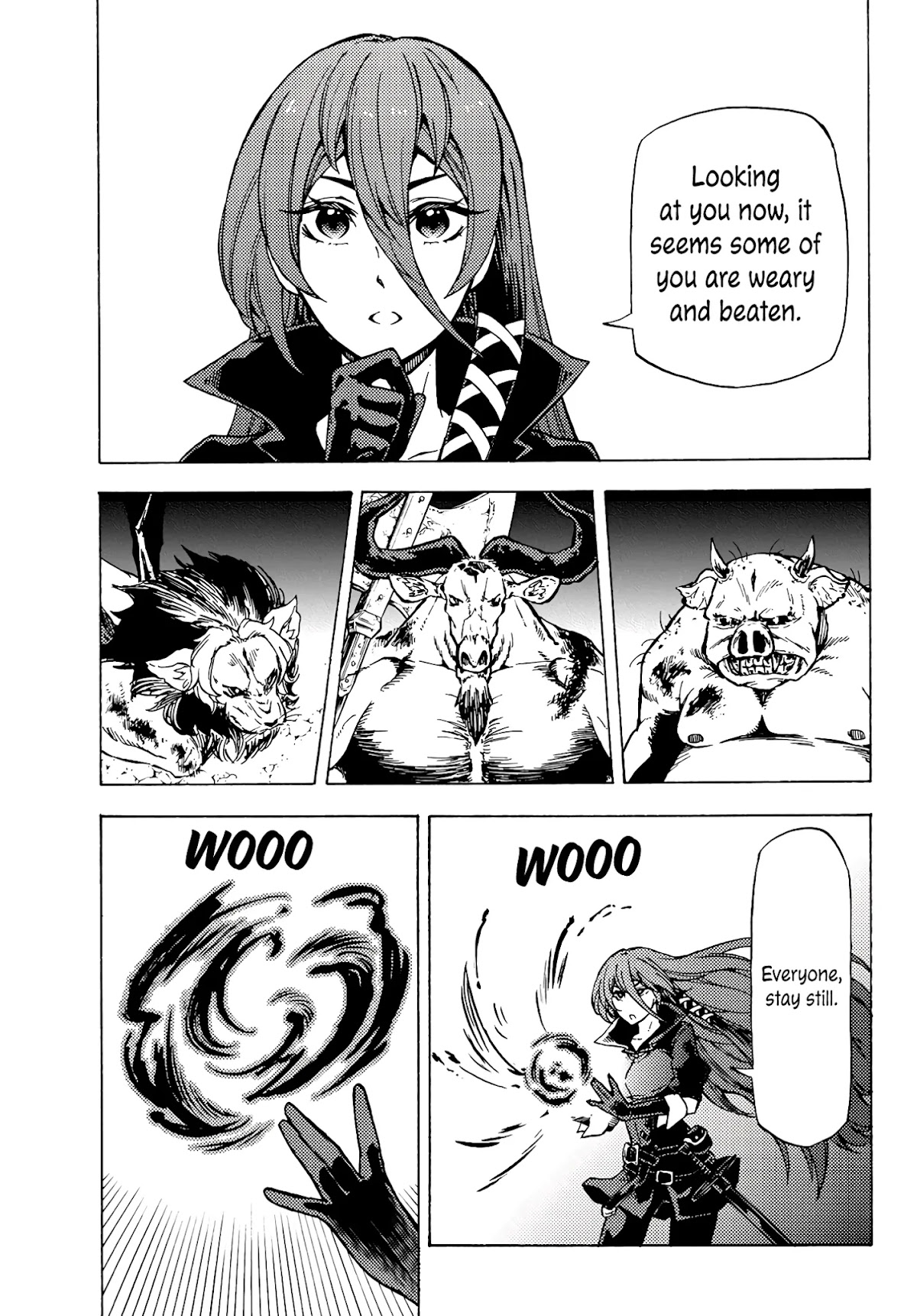 Dungeon Sherpa: Meikyuu Michisaki Annainin Chapter 4 page 34 - Chapter 4