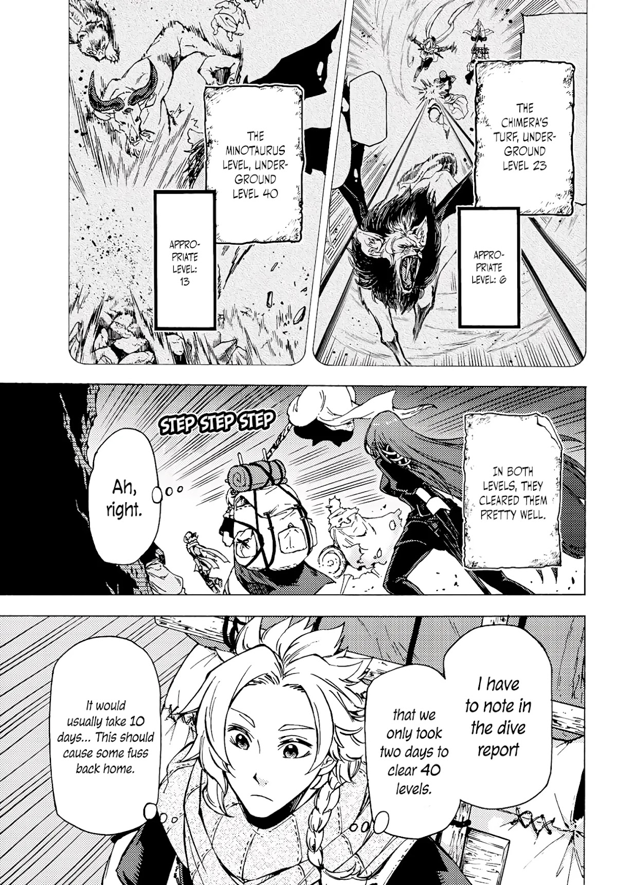 Dungeon Sherpa: Meikyuu Michisaki Annainin Chapter 5 page 4 - Chapter 5