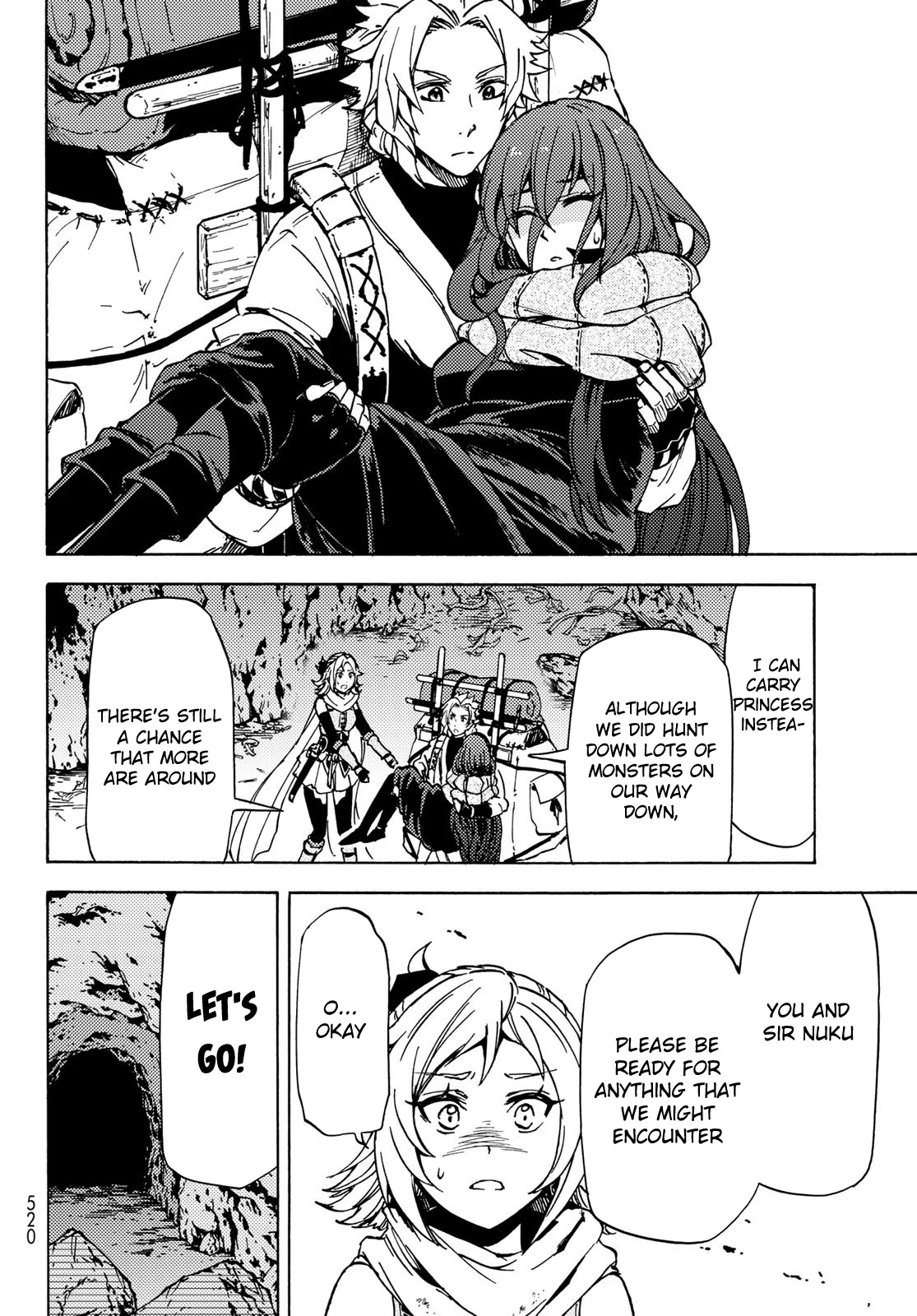 Dungeon Sherpa: Meikyuu Michisaki Annainin Chapter 7 page 33 - Chapter 7