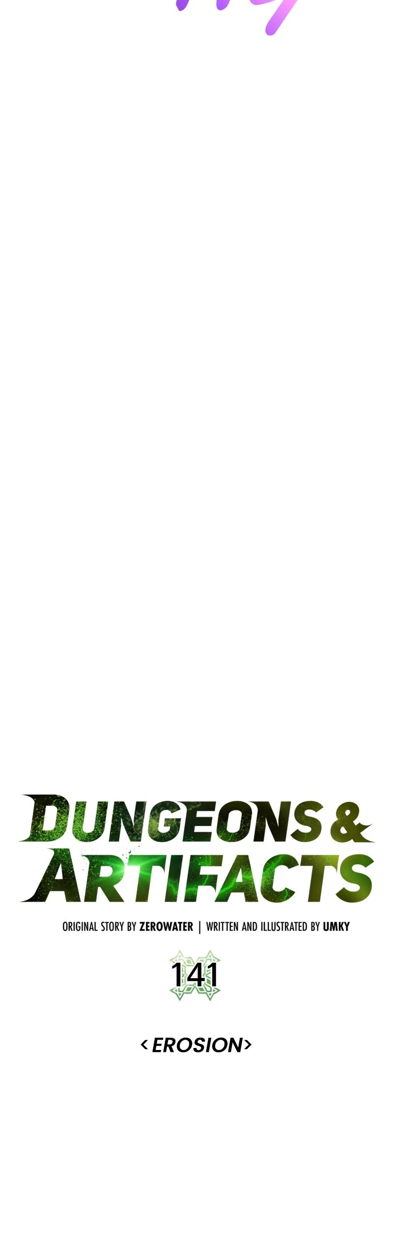 Dungeons & Artifacts Chapter 141 page 5 - Chapter 141: (S3) Ep. 141 - Erosion