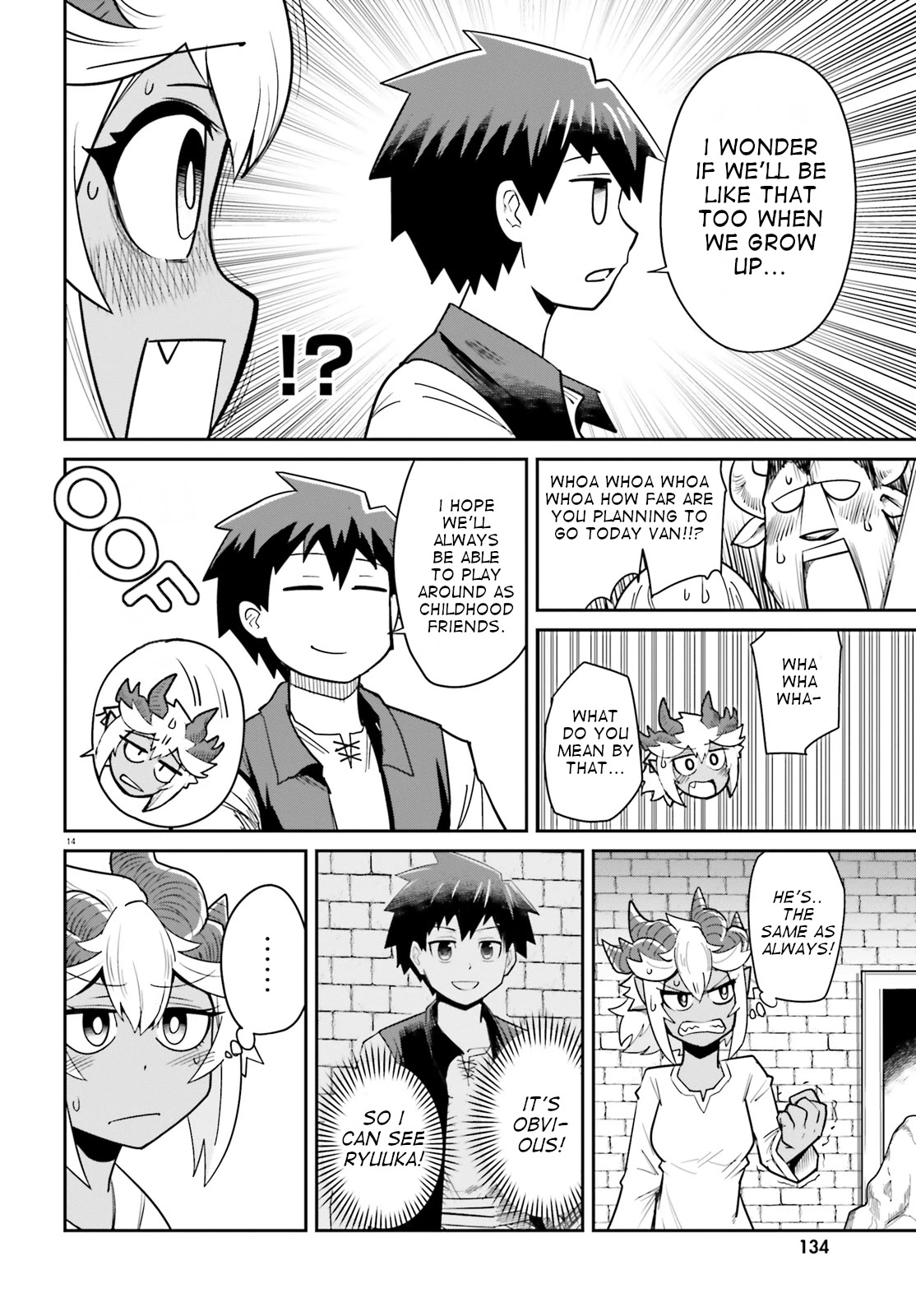 Dungeon's Childhood Friend Chapter 10 page 14 - Chapter 10: Can't get enough of childhood friends.