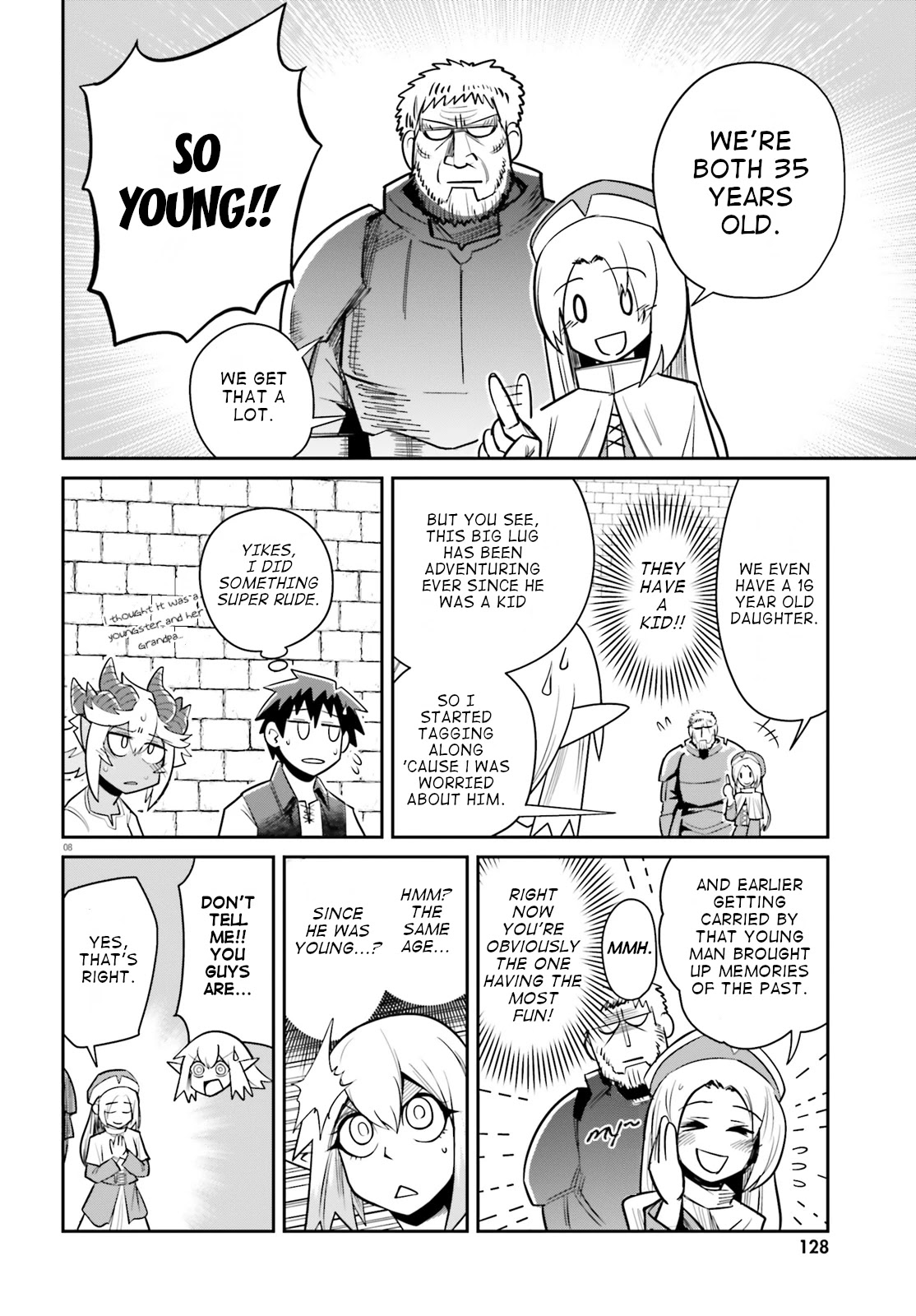 Dungeon's Childhood Friend Chapter 10 page 8 - Chapter 10: Can't get enough of childhood friends.