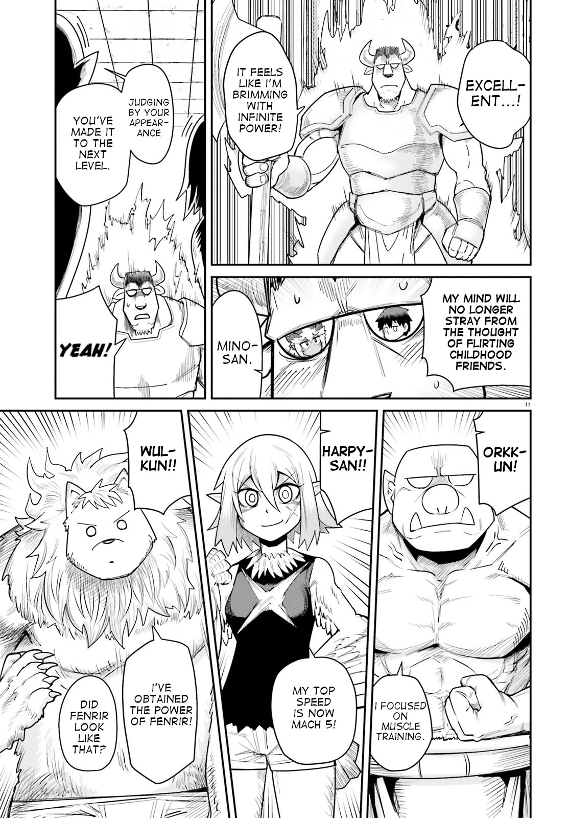 Dungeon's Childhood Friend Chapter 11 page 11 - Chapter 11: The bull is a good boss.