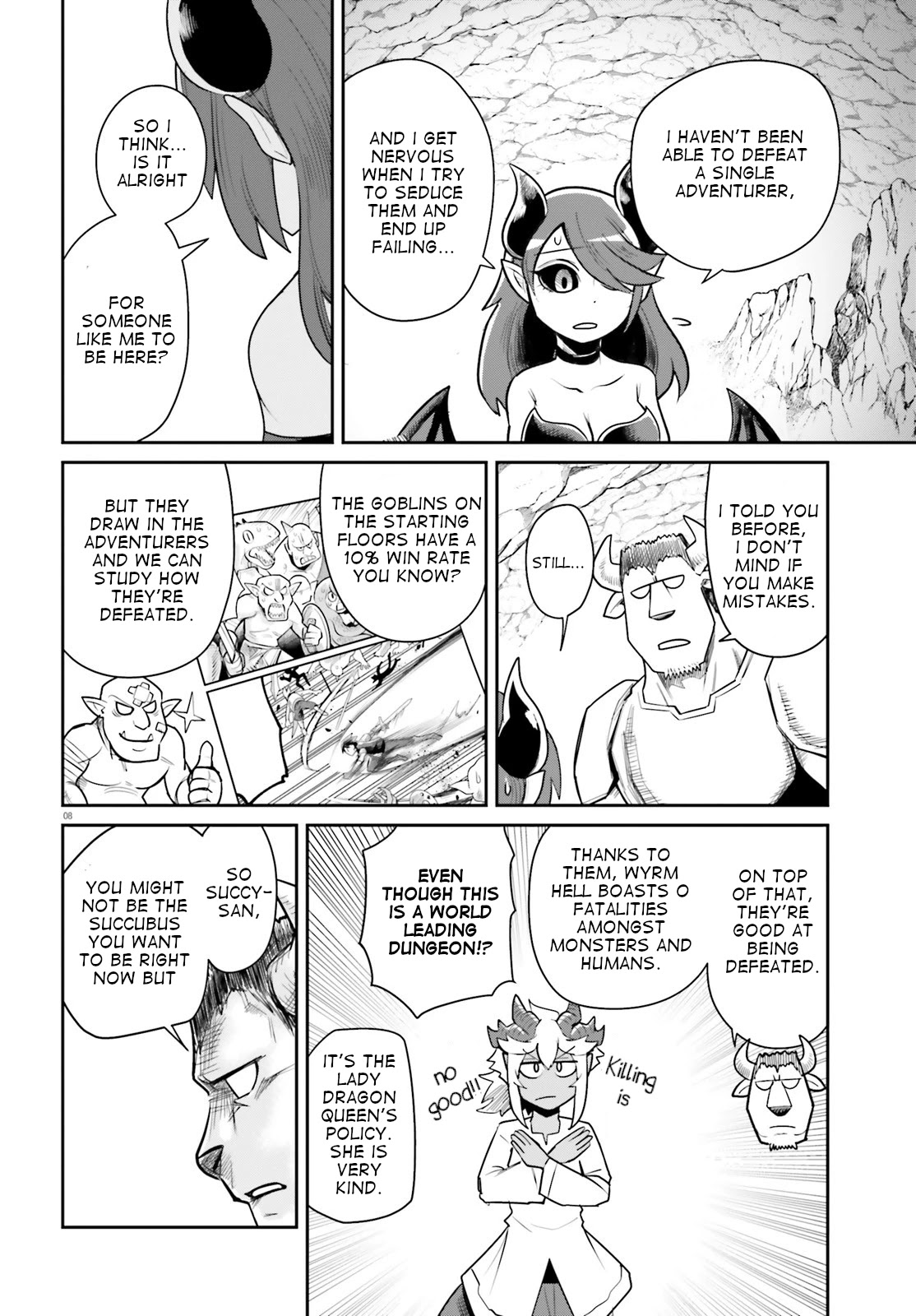 Dungeon's Childhood Friend Chapter 11 page 8 - Chapter 11: The bull is a good boss.