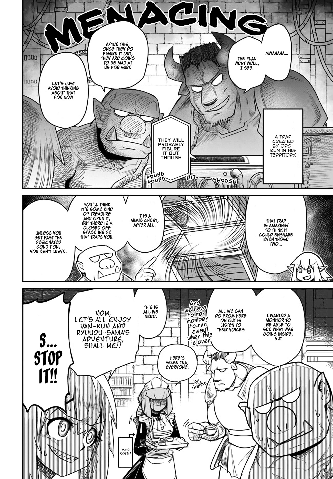 Dungeon's Childhood Friend Chapter 12 page 4 - Chapter 12: The four idiots can’t get out.