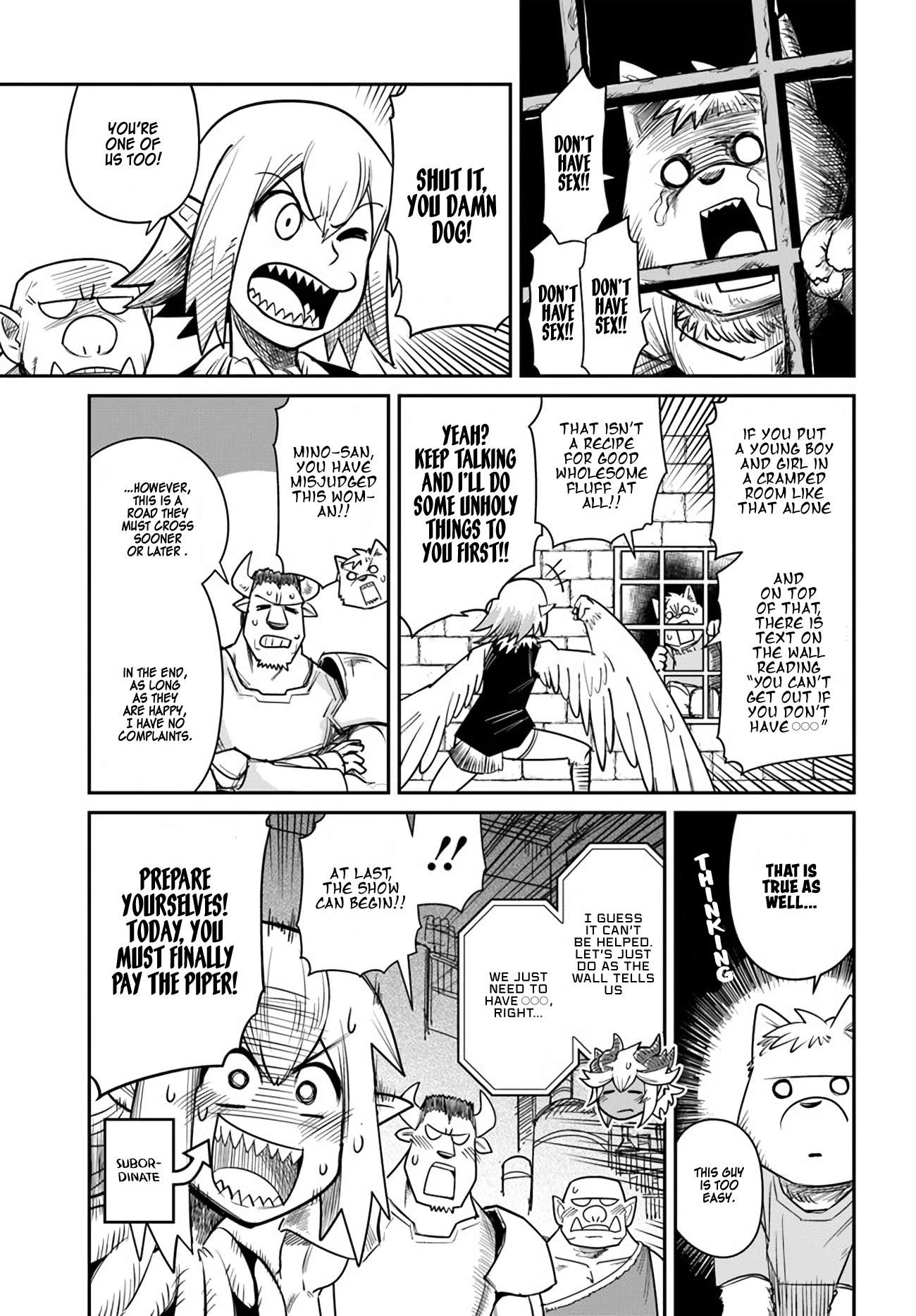 Dungeon's Childhood Friend Chapter 12 page 5 - Chapter 12: The four idiots can’t get out.