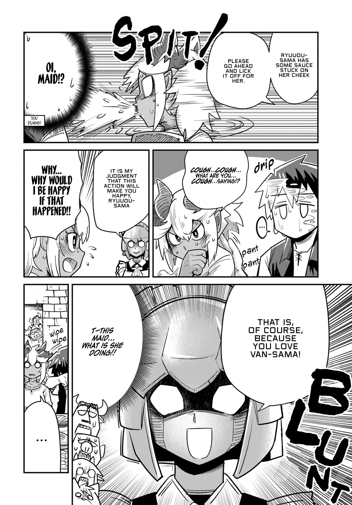 Dungeon's Childhood Friend Chapter 13 page 11 - Chapter 13: Maid-san is scary.
