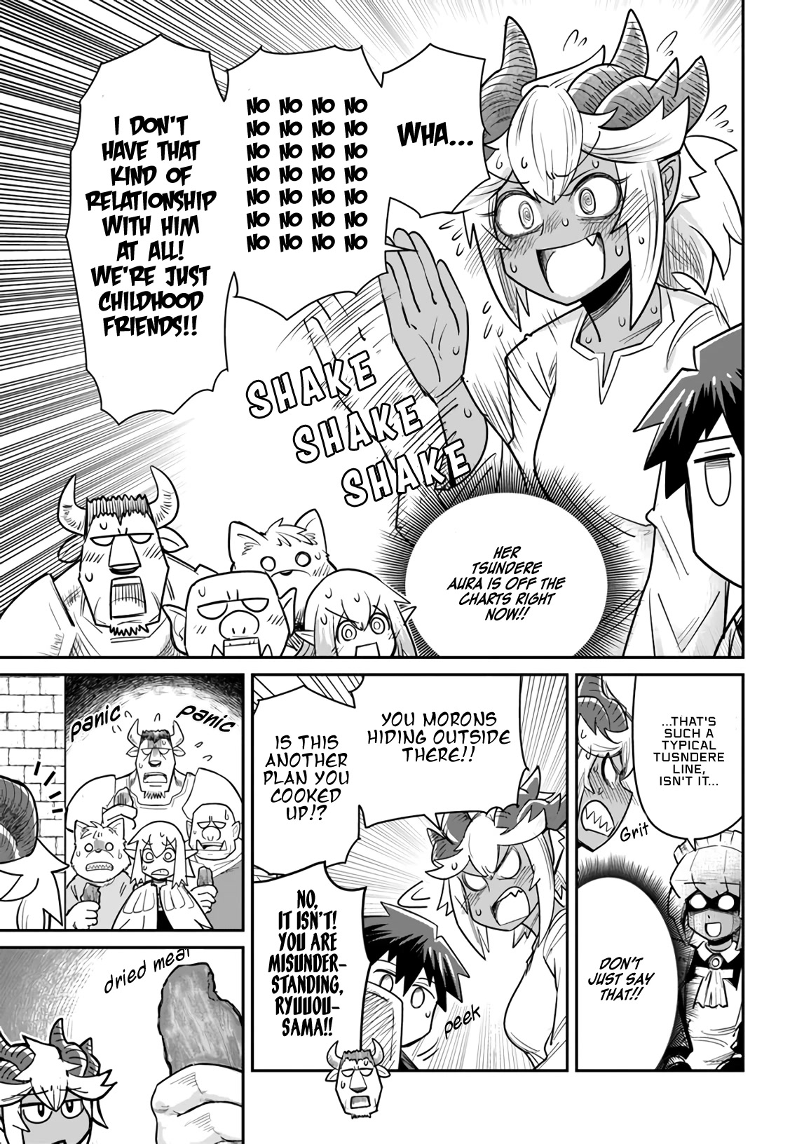 Dungeon's Childhood Friend Chapter 13 page 12 - Chapter 13: Maid-san is scary.