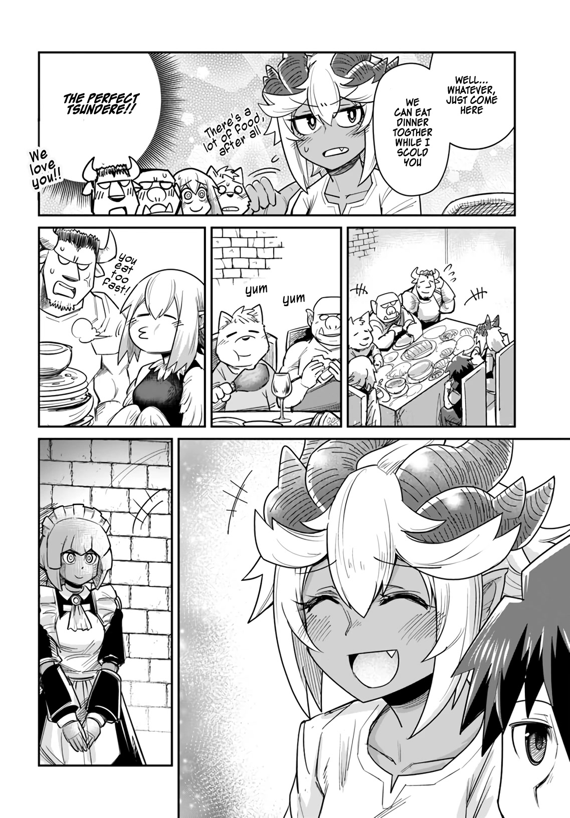 Dungeon's Childhood Friend Chapter 13 page 13 - Chapter 13: Maid-san is scary.