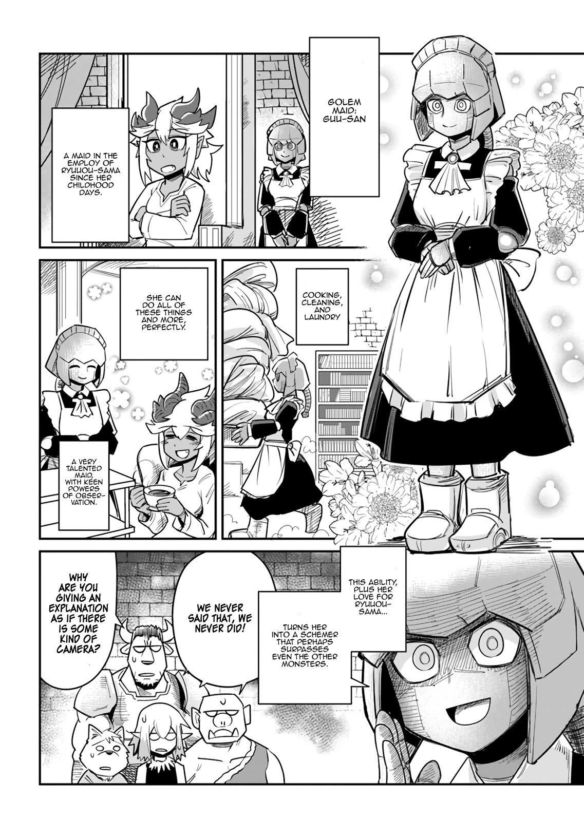 Dungeon's Childhood Friend Chapter 13 page 5 - Chapter 13: Maid-san is scary.
