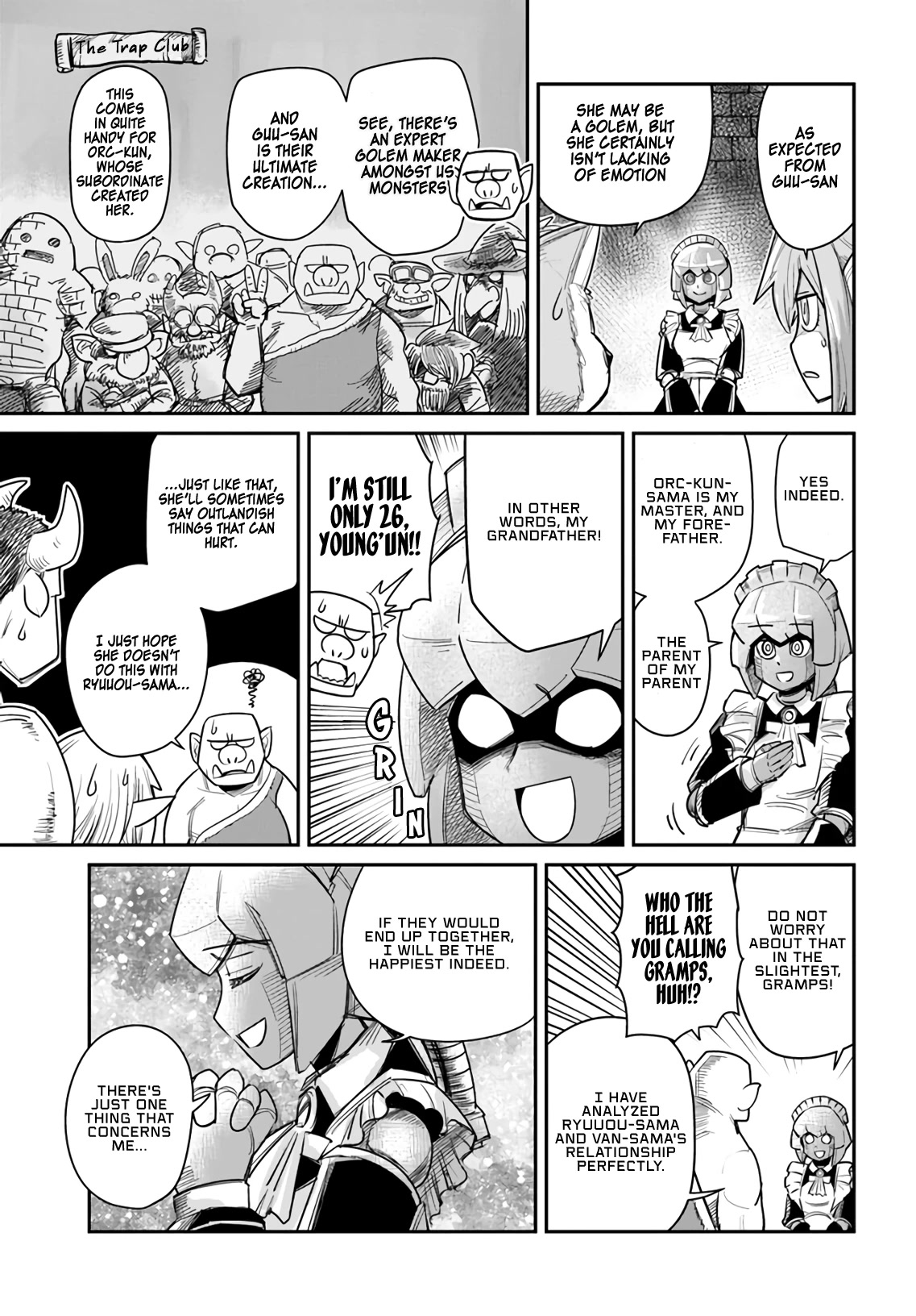 Dungeon's Childhood Friend Chapter 13 page 6 - Chapter 13: Maid-san is scary.