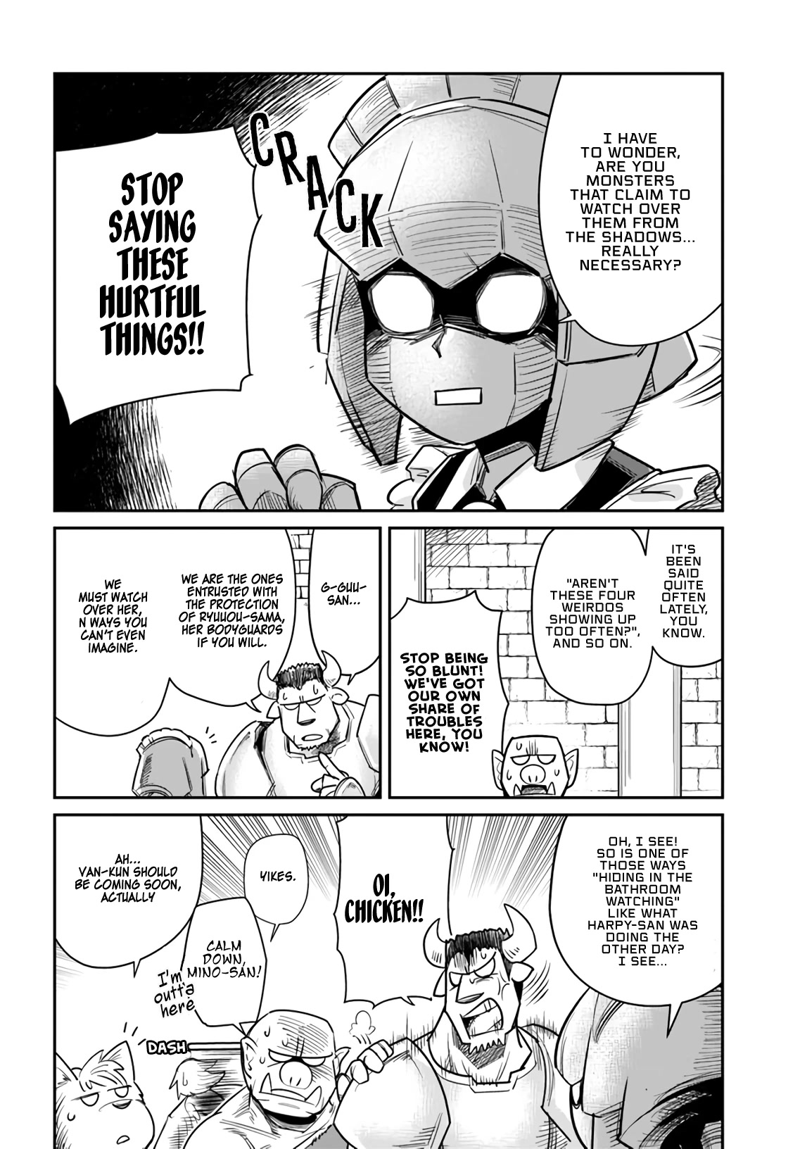 Dungeon's Childhood Friend Chapter 13 page 7 - Chapter 13: Maid-san is scary.