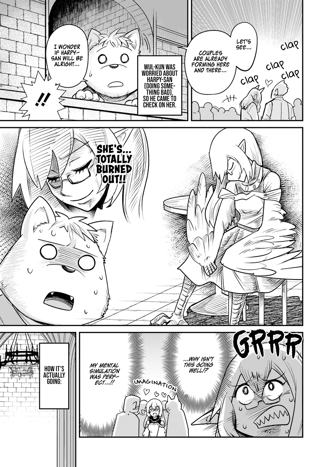 Dungeon's Childhood Friend Chapter 14 page 5 - Chapter 14: Harpy is a Carnivore.