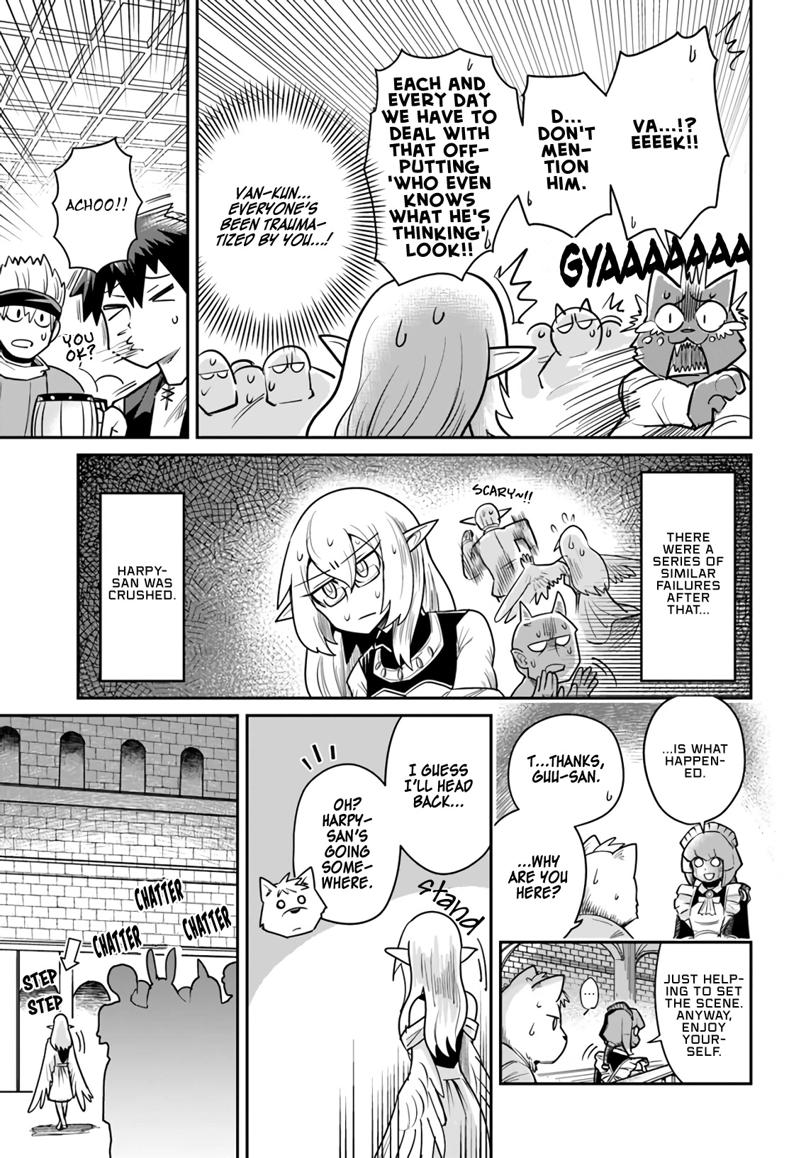 Dungeon's Childhood Friend Chapter 14 page 7 - Chapter 14: Harpy is a Carnivore.