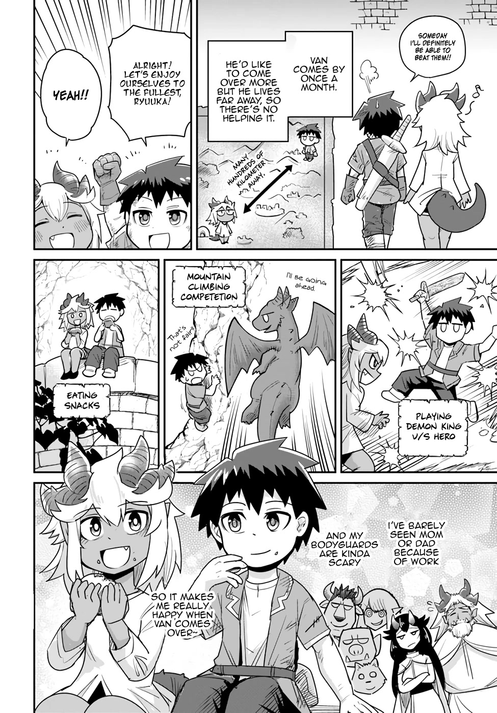 Dungeon's Childhood Friend Chapter 16.5 page 2 - Chapter 16.5: The Second Year as Childhood Friends