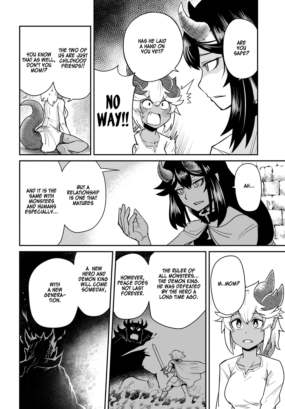 Dungeon's Childhood Friend Chapter 16 page 12 - Chapter 16: My Childhood Friend Has Been Split in Half