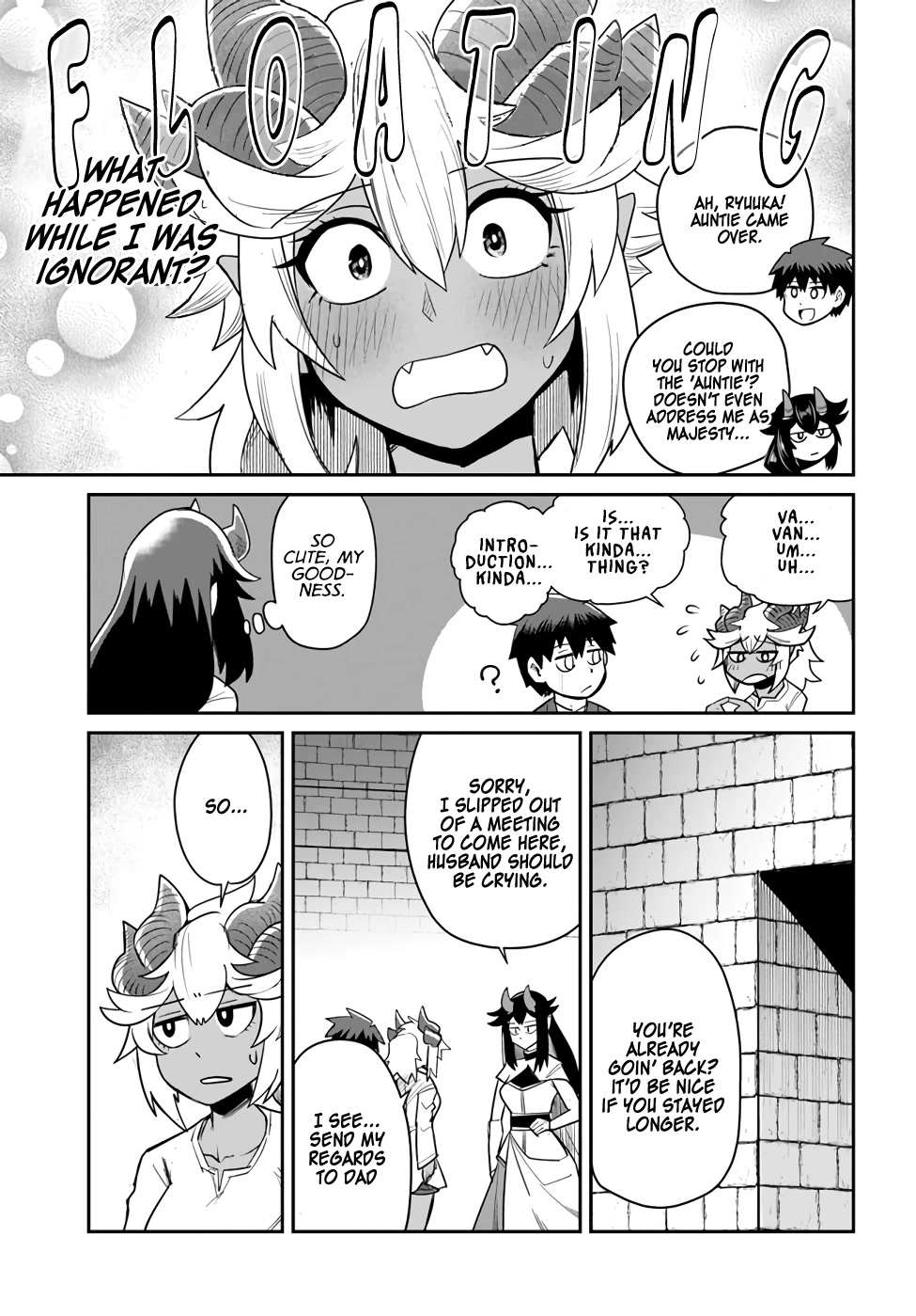 Dungeon's Childhood Friend Chapter 17 page 22 - Chapter 17: Childhood Friend's Mom is Strong.