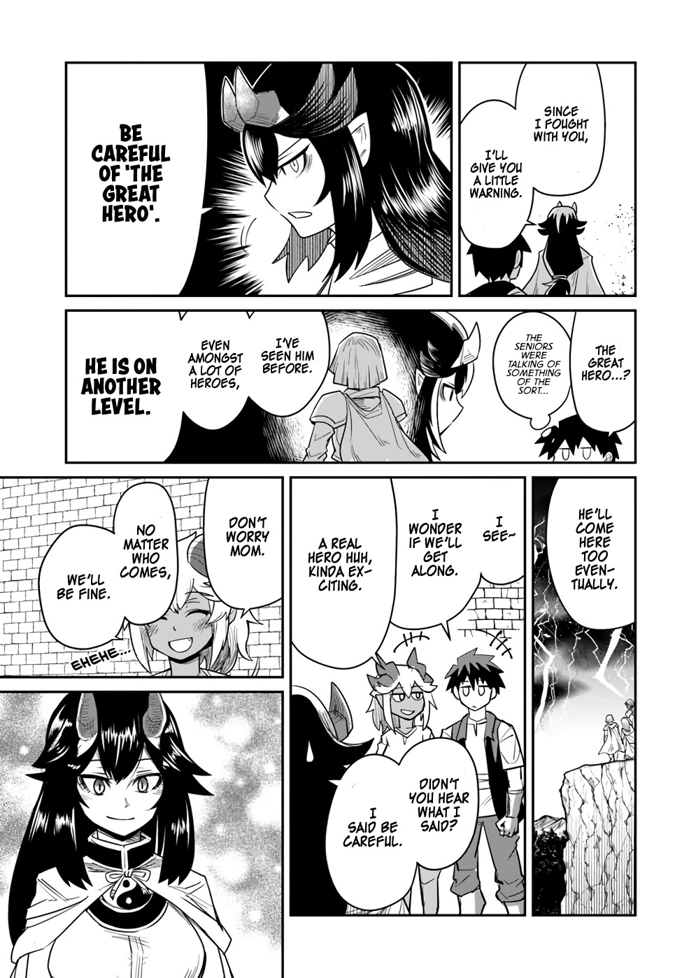 Dungeon's Childhood Friend Chapter 17 page 24 - Chapter 17: Childhood Friend's Mom is Strong.