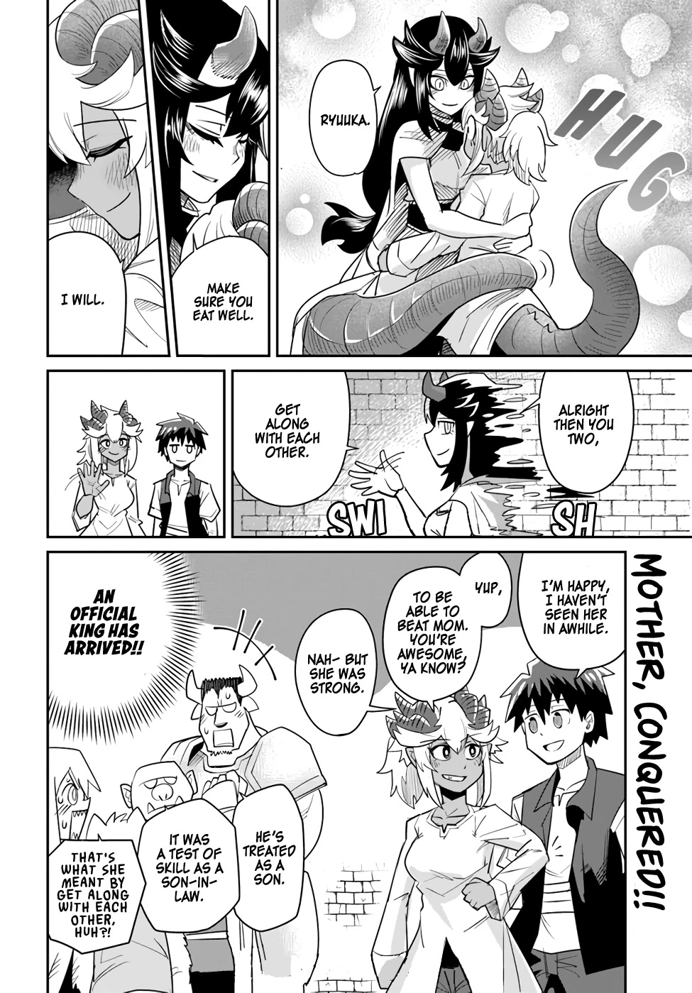 Dungeon's Childhood Friend Chapter 17 page 25 - Chapter 17: Childhood Friend's Mom is Strong.