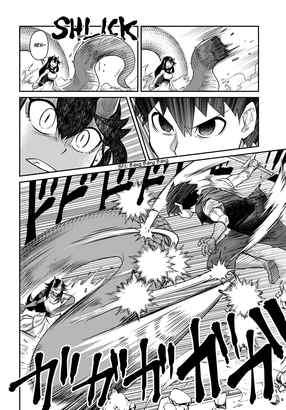 Dungeon's Childhood Friend Chapter 17 page 4 - Chapter 17: Childhood Friend's Mom is Strong.