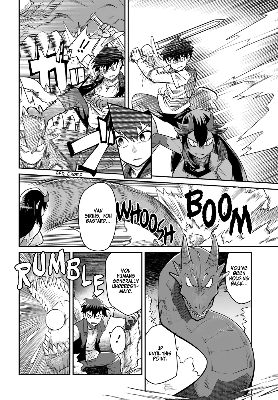 Dungeon's Childhood Friend Chapter 17 page 6 - Chapter 17: Childhood Friend's Mom is Strong.