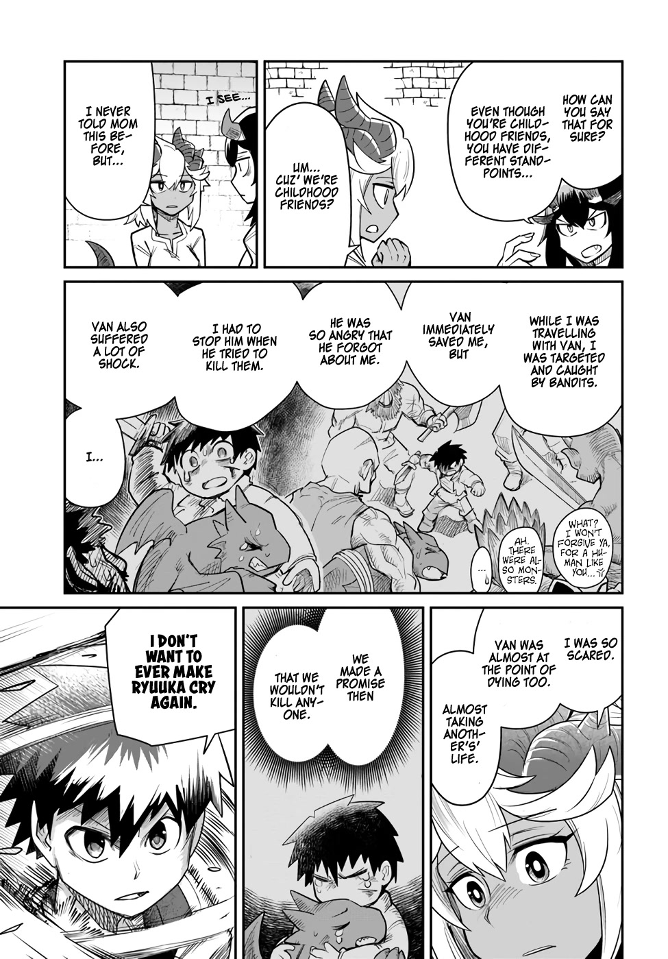 Dungeon's Childhood Friend Chapter 17 page 9 - Chapter 17: Childhood Friend's Mom is Strong.