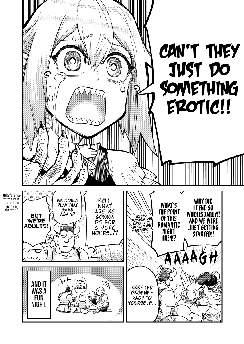 Dungeon's Childhood Friend Chapter 18.1 page 4 - Chapter 18.1: Christmas 2022 Bonus