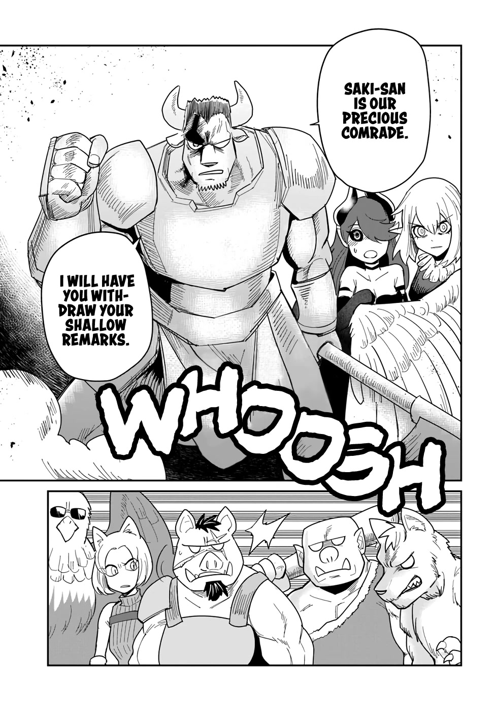 Dungeon's Childhood Friend Chapter 18 page 11 - Chapter 18: Childhood Friend's Being Supported