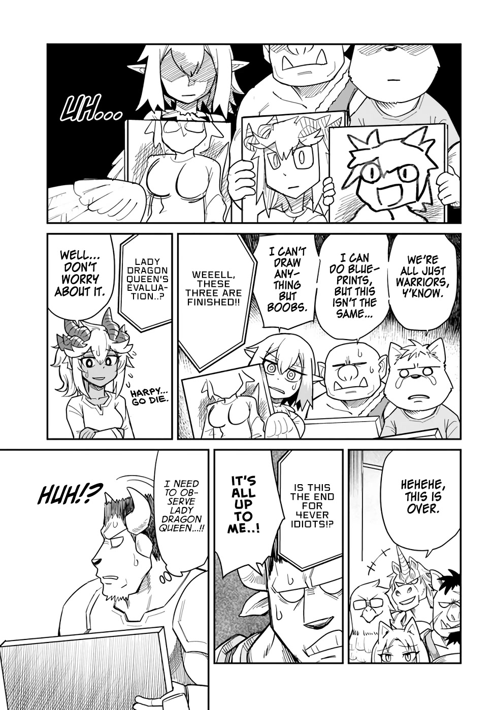 Dungeon's Childhood Friend Chapter 19 page 13 - Chapter 19: Harpy-san Dies