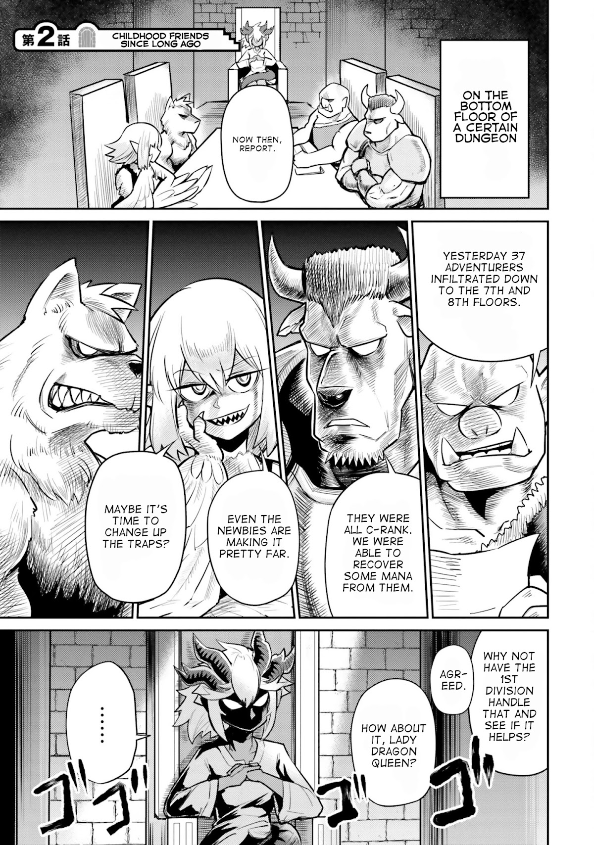 Dungeon's Childhood Friend Chapter 2 page 1 - Chapter 2: Childhood friends since long ago