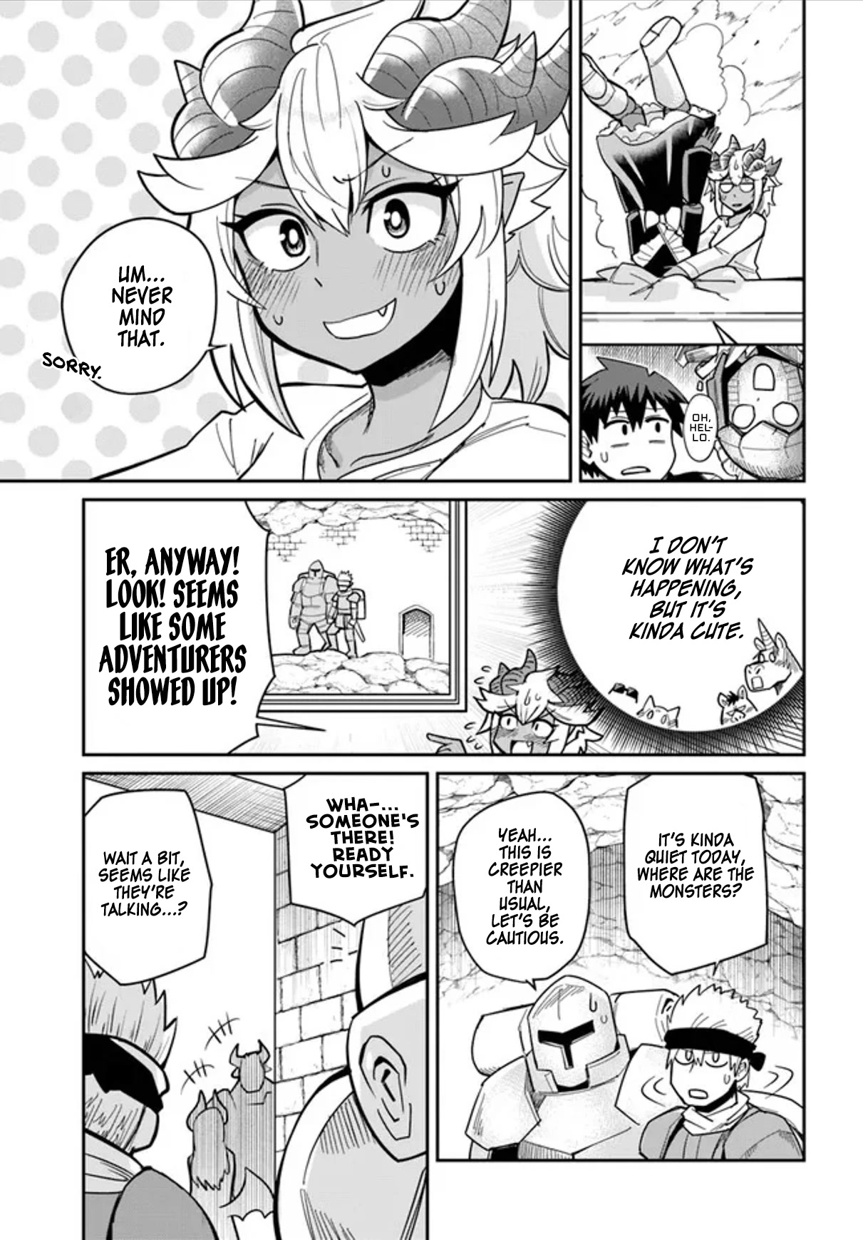 Dungeon's Childhood Friend Chapter 20.1 page 9 - Chapter 20.1: Childhood Friend Teaches a Lesson
