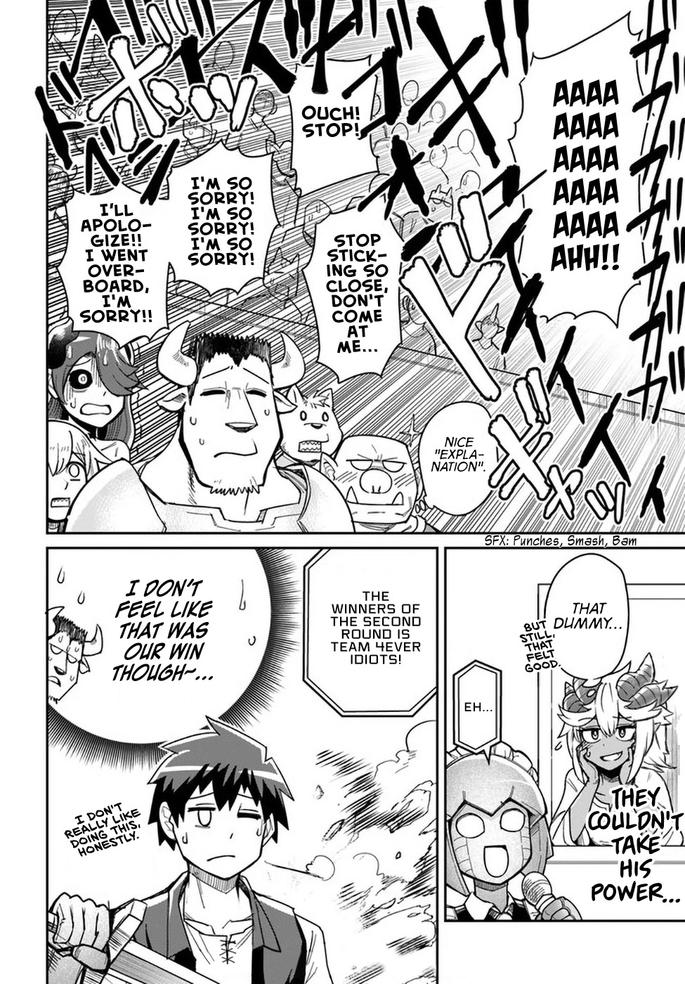 Dungeon's Childhood Friend Chapter 20.2 page 14 - Chapter 20.2: Childhood Friend Teaches a Lesson (part 2)