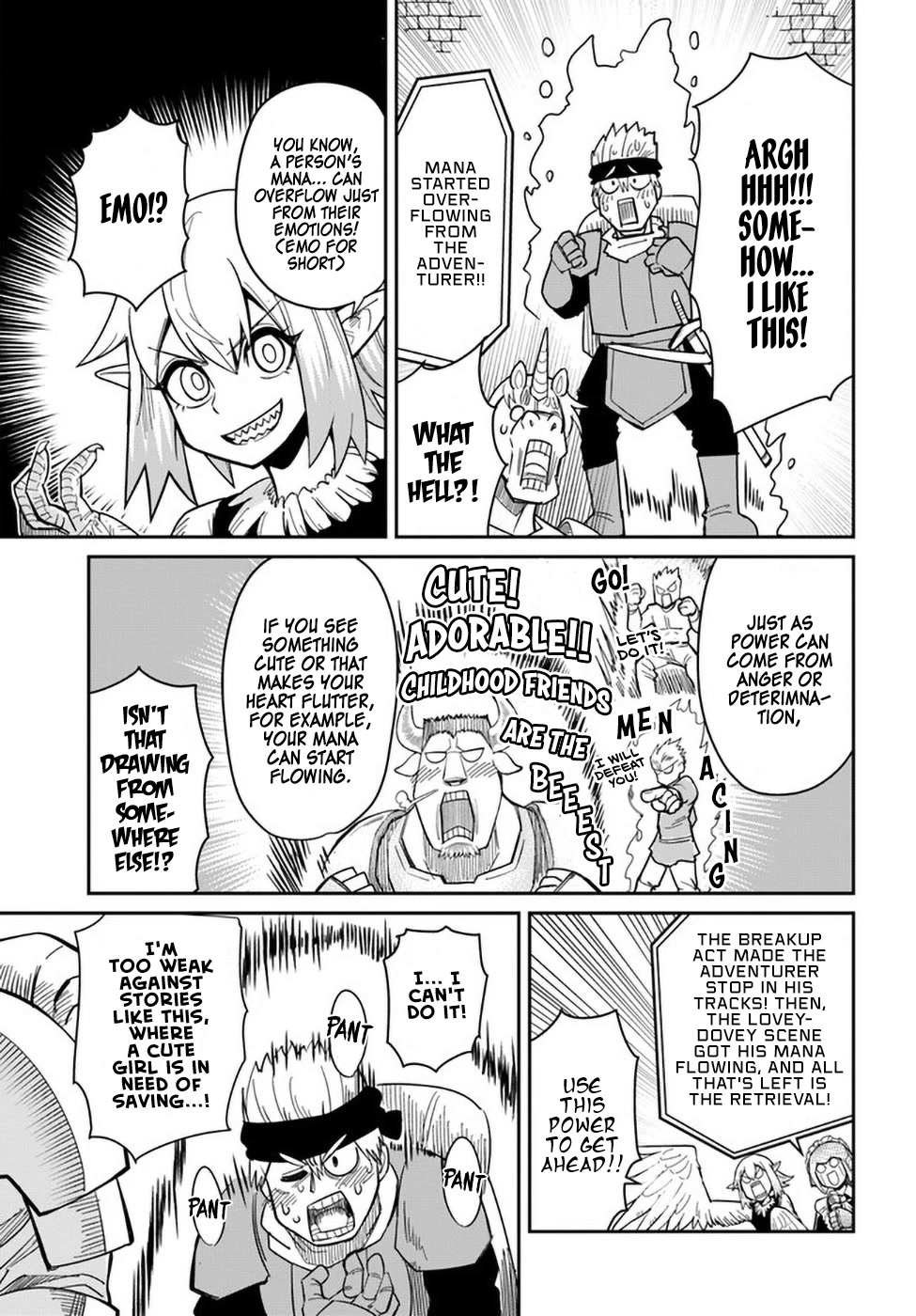 Dungeon's Childhood Friend Chapter 20.2 page 5 - Chapter 20.2: Childhood Friend Teaches a Lesson (part 2)