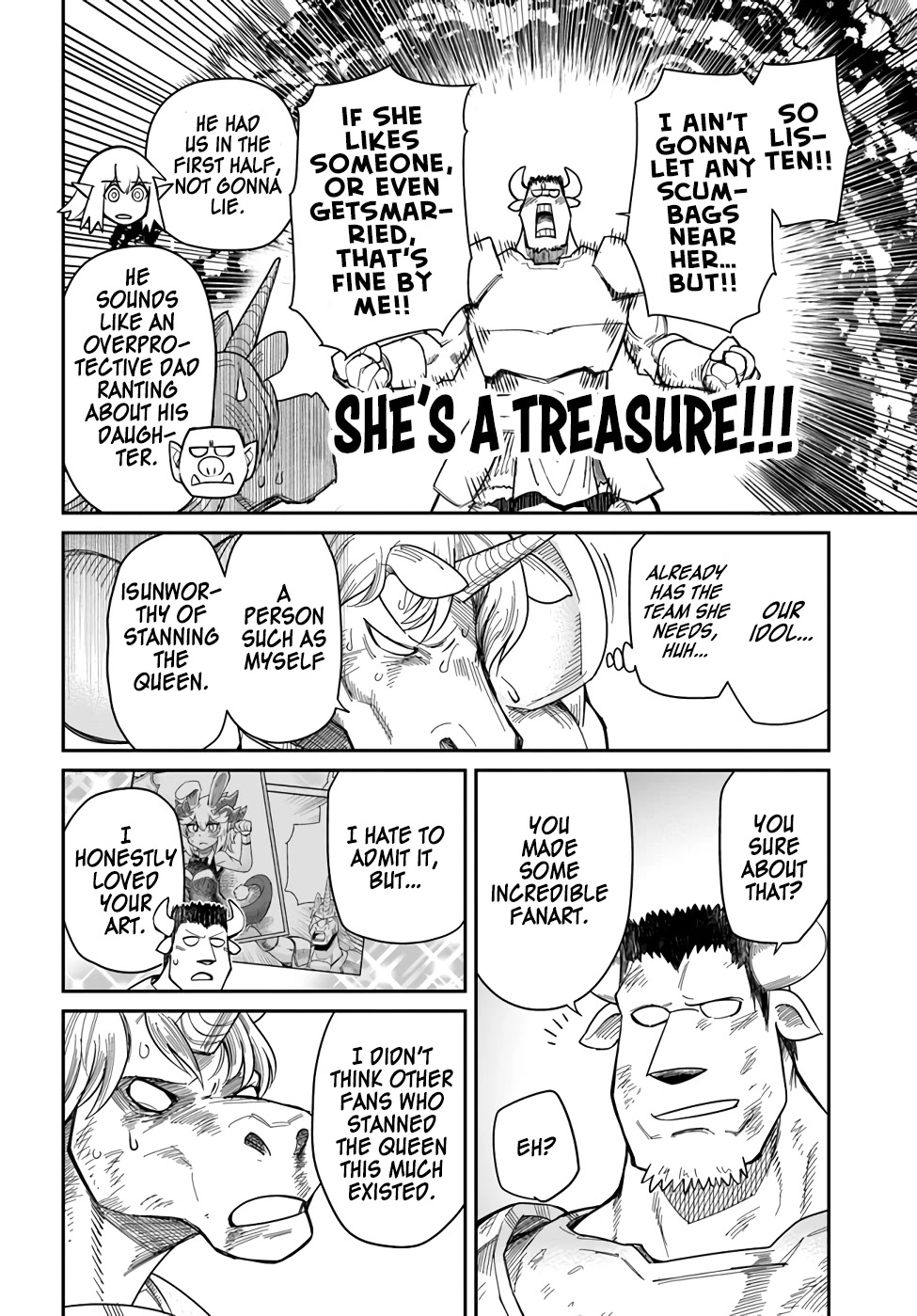 Dungeon's Childhood Friend Chapter 22 page 10 - Chapter 22: Childhood Friend's Happiness Is Our Happiness