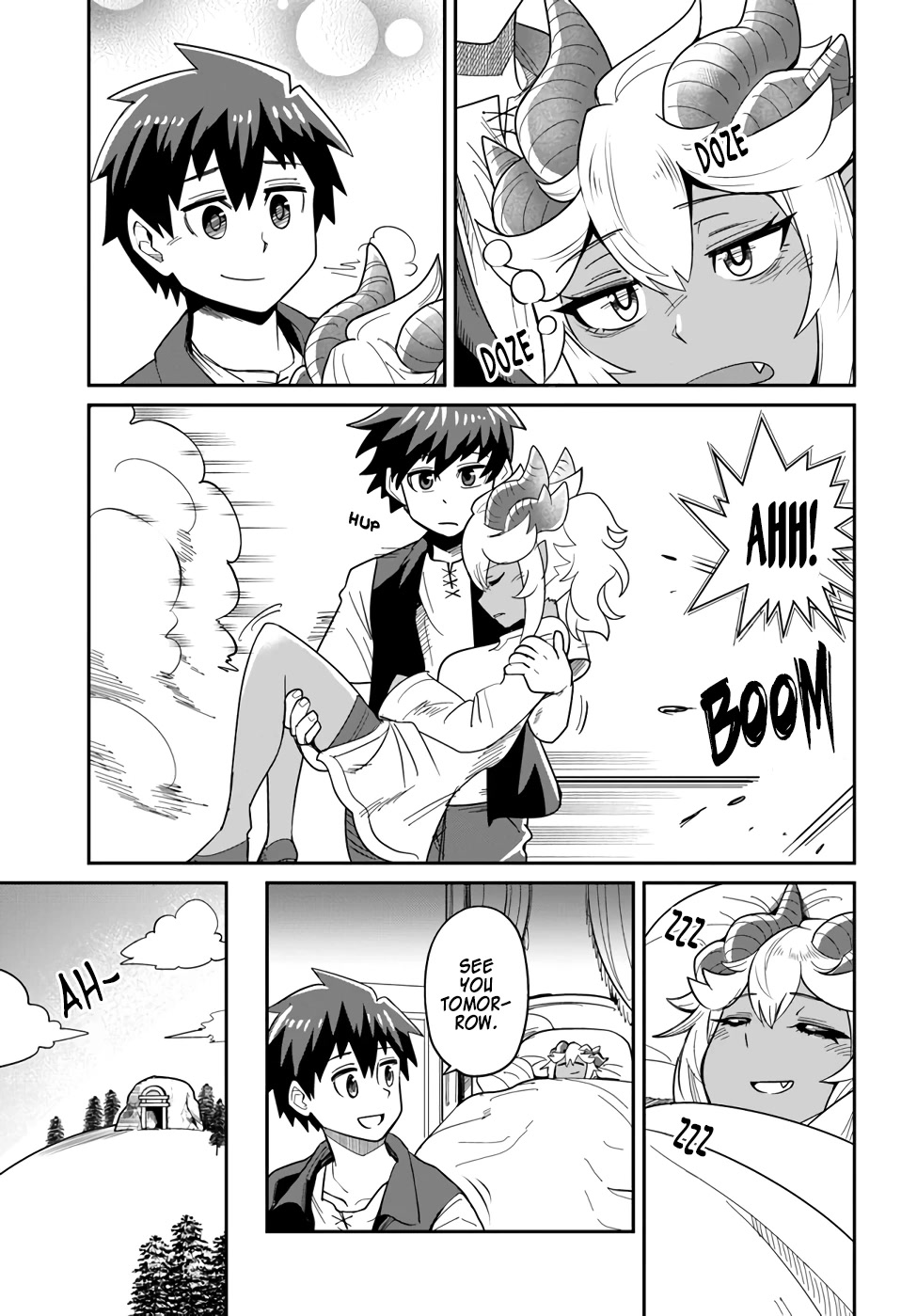 Dungeon's Childhood Friend Chapter 23 page 13 - Chapter 23: My Childhood Friend is Made for Group Work