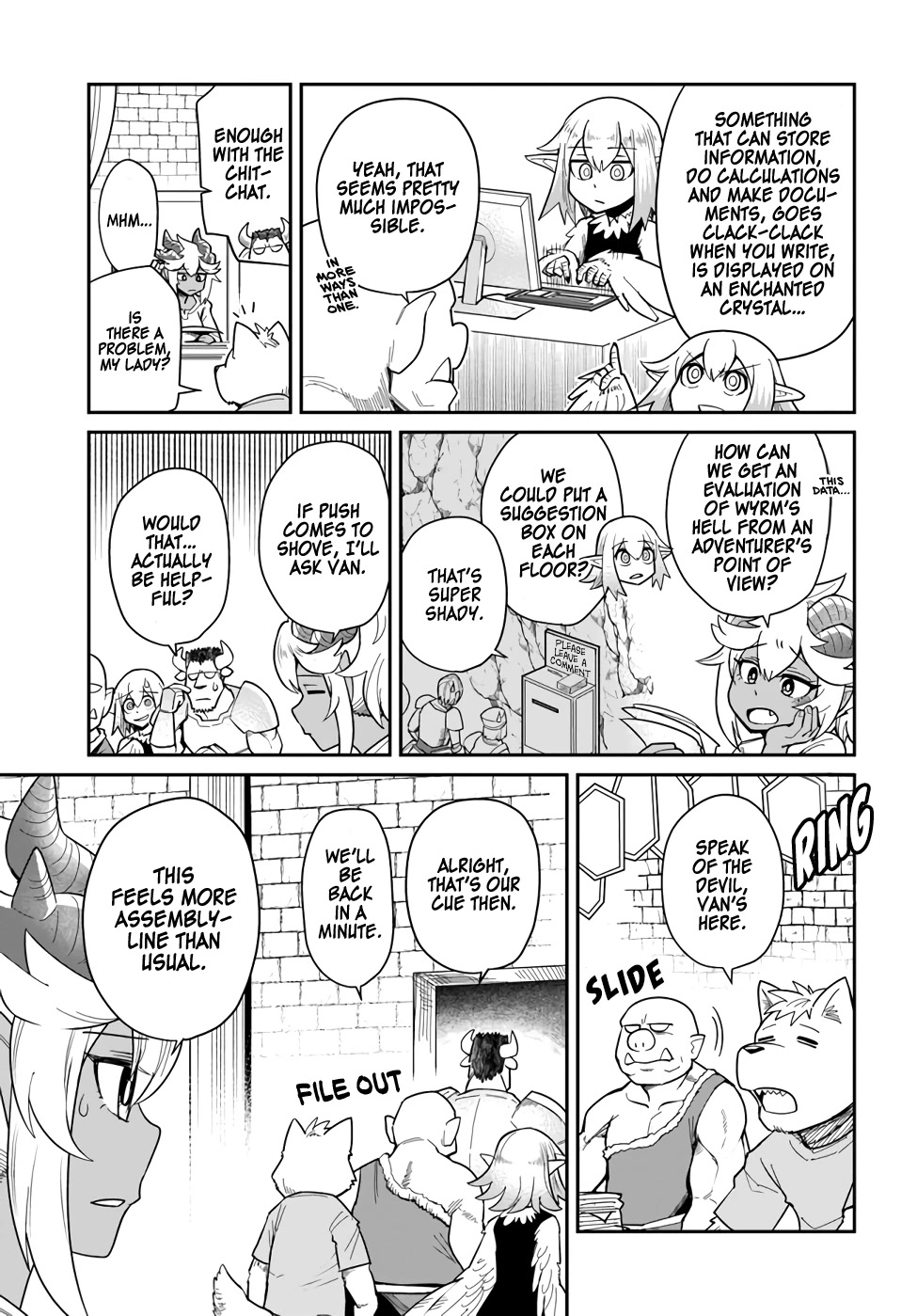 Dungeon's Childhood Friend Chapter 23 page 3 - Chapter 23: My Childhood Friend is Made for Group Work