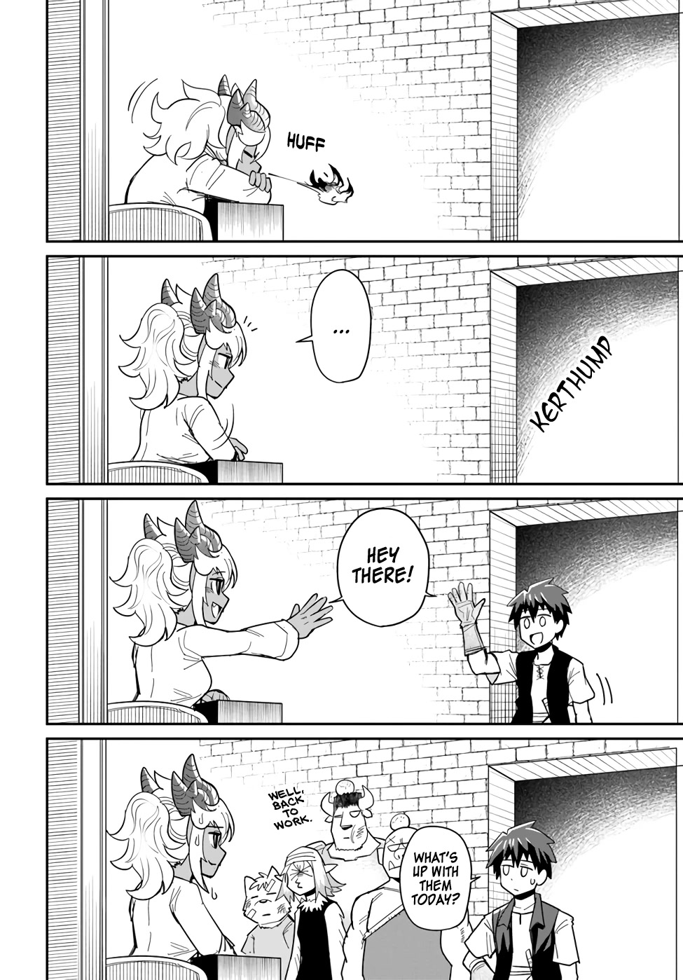 Dungeon's Childhood Friend Chapter 23 page 4 - Chapter 23: My Childhood Friend is Made for Group Work