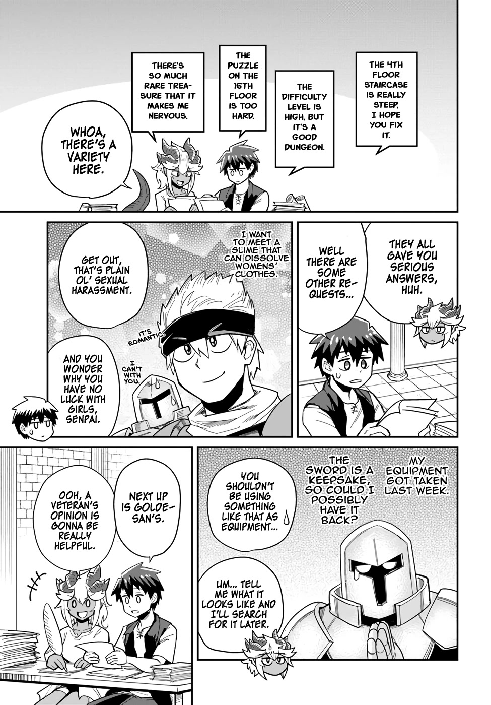 Dungeon's Childhood Friend Chapter 23 page 9 - Chapter 23: My Childhood Friend is Made for Group Work